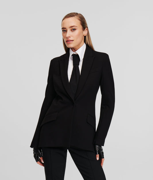 Karl Lagerfeld Punto Jacket Black (245W1402999) Women