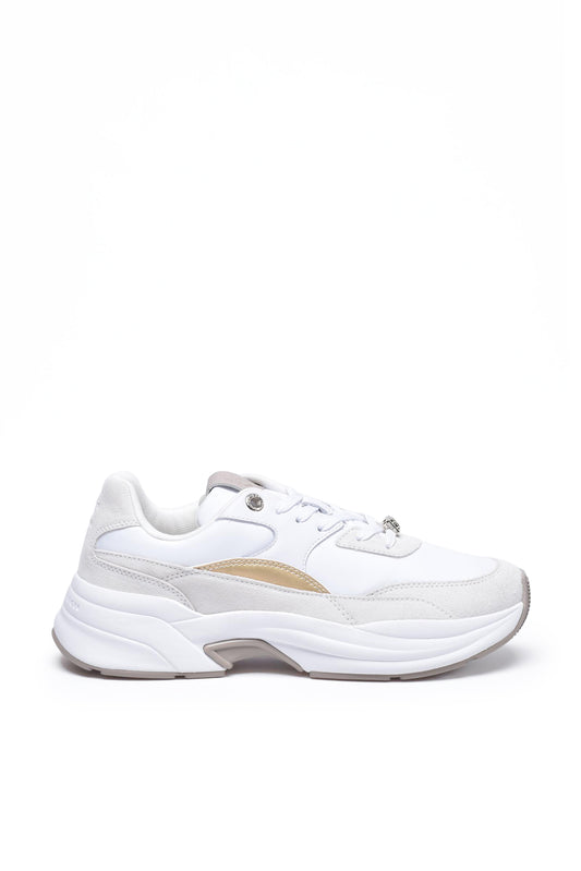 TOMMY HILFIGER sneakers WHITE/BEIGE (260016-1064) Women