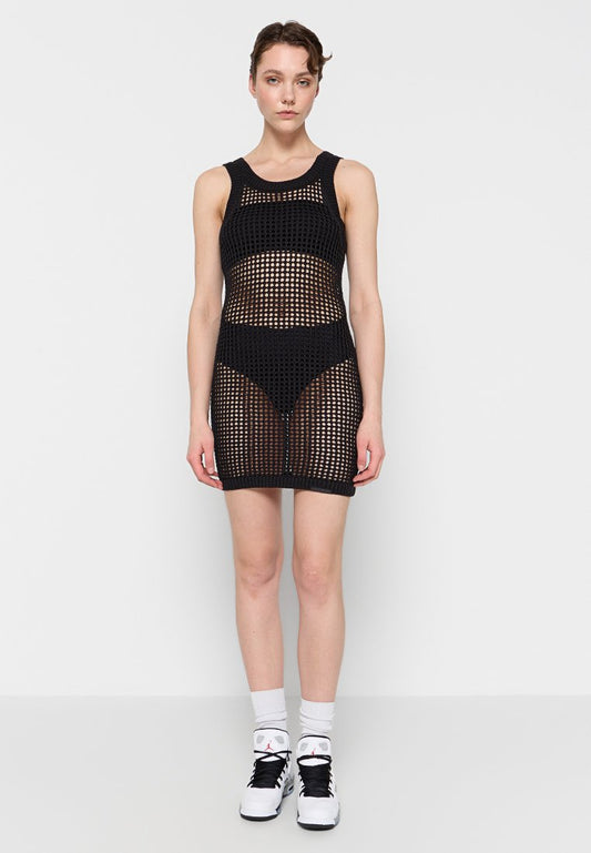 Jordan W J AIR JRD KNIT DRESS Black (ZZO373D57-Q00) Women