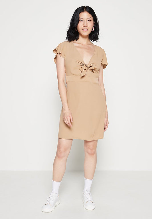 VILA VITAJA S/S TIE SHORT DRESS/ZL (ZZO1K9X13-O00) Women