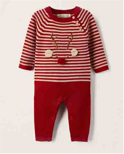 Zippy Overall Knit Xmas Dark Blue (31056103006) Kids