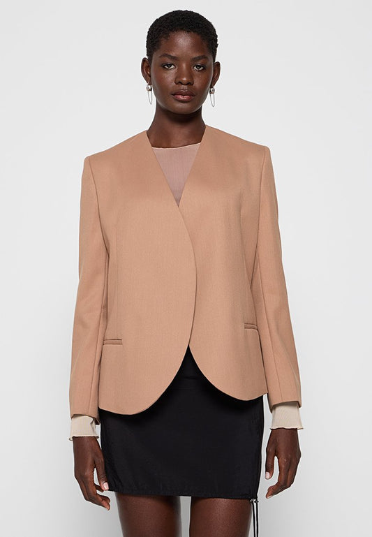 Calvin Klein MODULAR TAILORED BL, PEN Camel (ZZO2U1J15-O00) Women