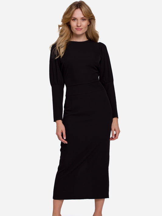 Makover Women dresses (Dress K079 Black)