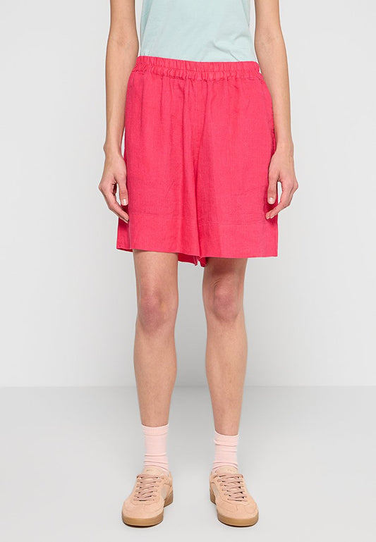LINEN PULL ON SHORTS Women