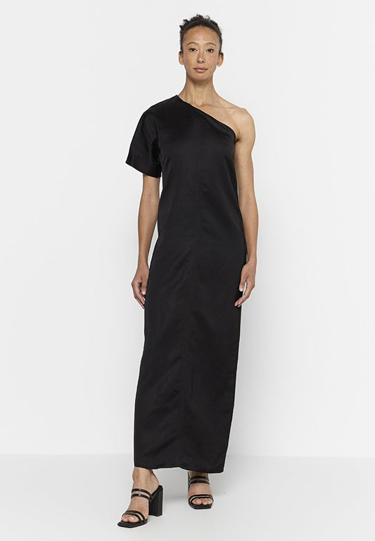 Calvin Klein VISCOSE LINEN SHIFT, BEH Black (ZZO2U1JAD-Q00) Women