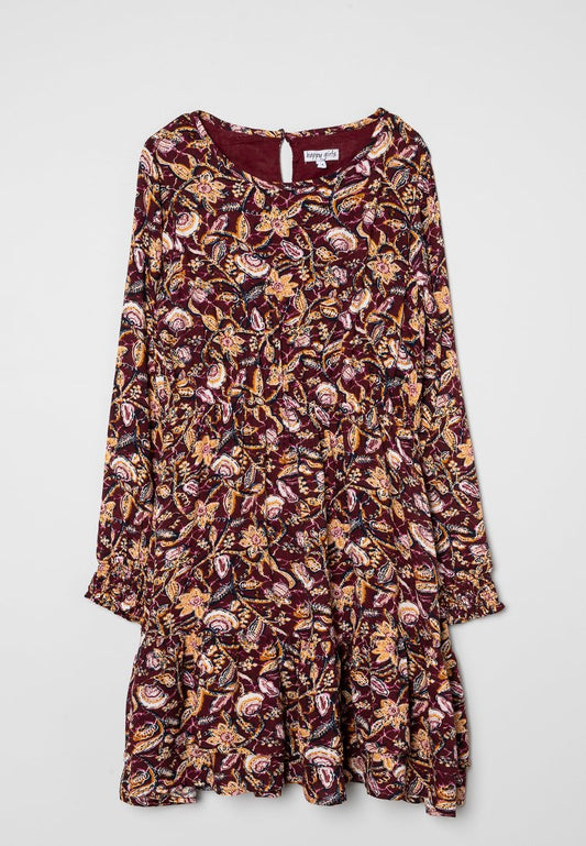 happy girls Dress berry (ZZO2PUD10-I00) Kids