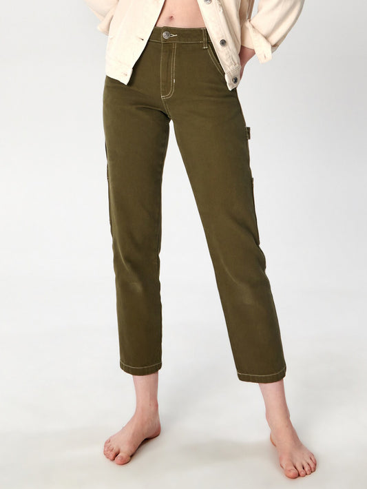Sinsay Women jeans (ZB519-79J Khaki)