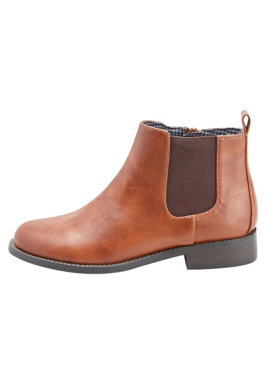 Next Tan Chelsea Boots (Older) (NX313J036) Kids