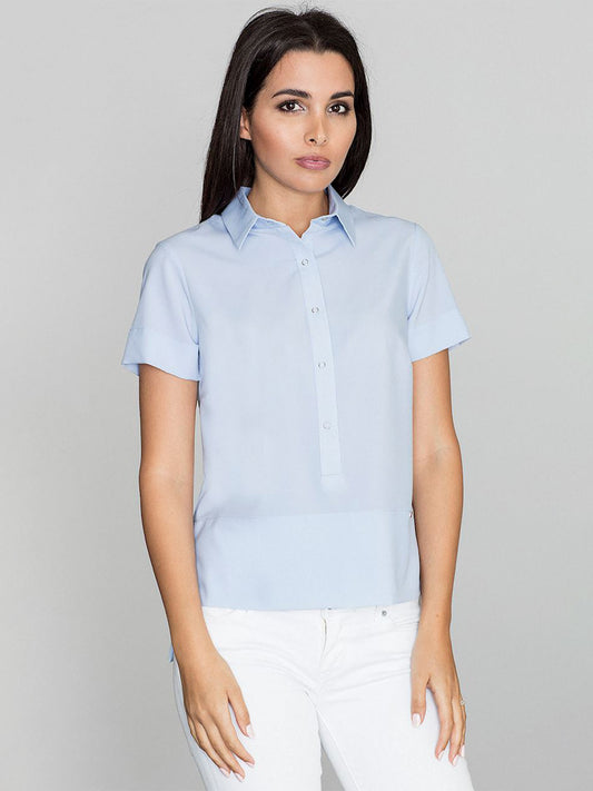 Figl Blouse/Shirt (FIGL_BLOUSE_M548_BLUE) Women