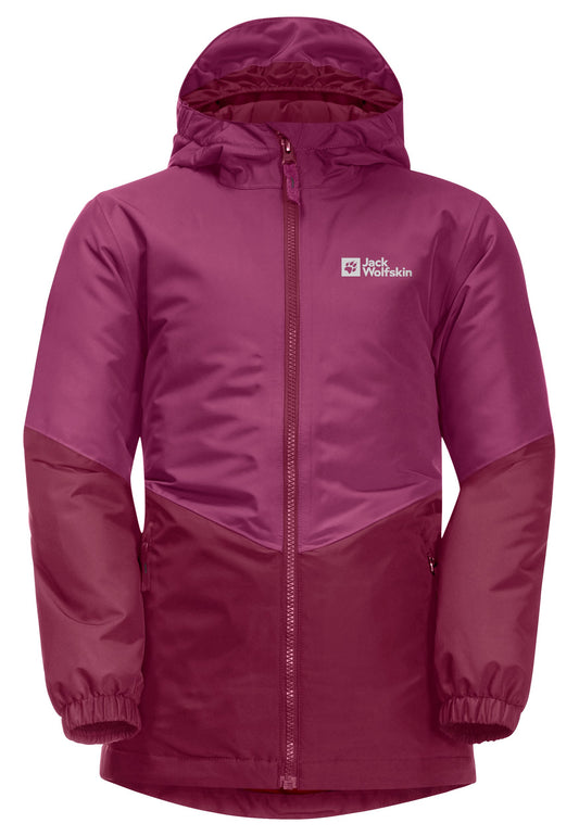 Jack Wolfskin TRIOS JACKET K pink (JA443F072-G11) Kids