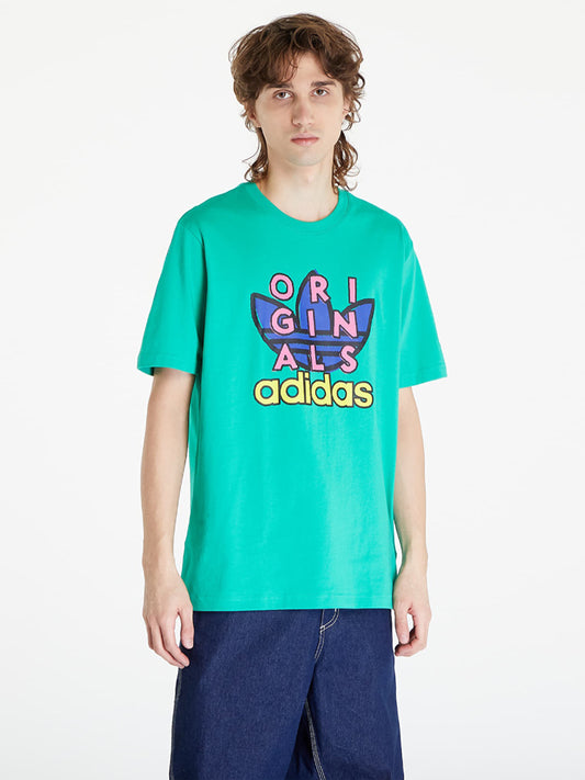 Adidas Men T-shirts (IS0232_ Green)