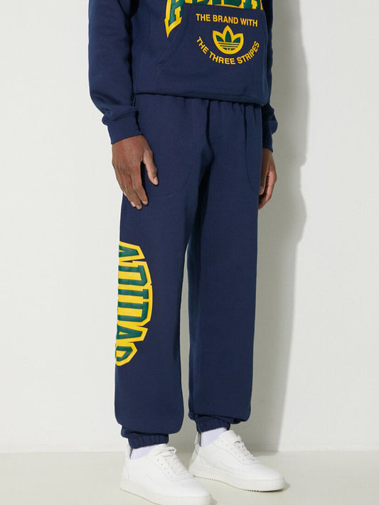 Adidas Men sports trousers (IS0196_ Dark blue)