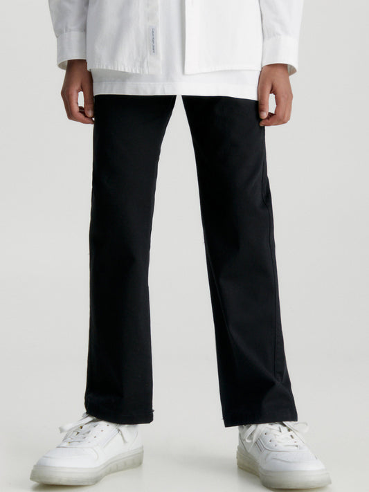 Calvin Klein Kids sweatpants (IB0IB01678-BEH_Black)