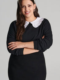 Sinsay Women hoodless sweatshirts (6456F-99X Black)