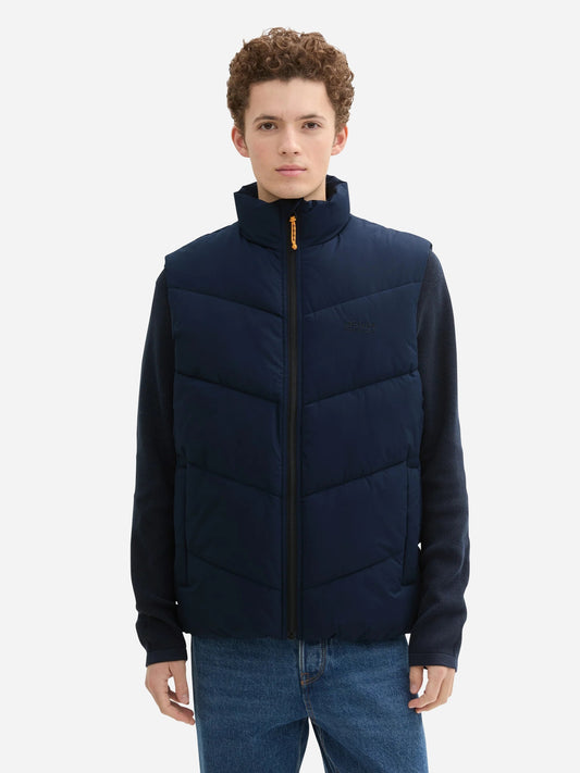 Tom Tailor Vest (1042106_DARK_BLUE) Men