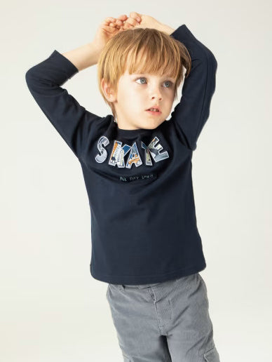Mayoral Kids boys' T-shirts (4.050-53_Dark blue)