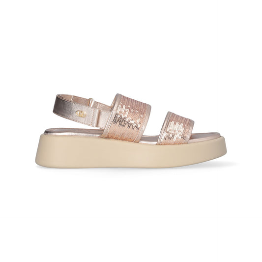 AMBER 01 - SANDAL PAILLETTES ROSE G Women