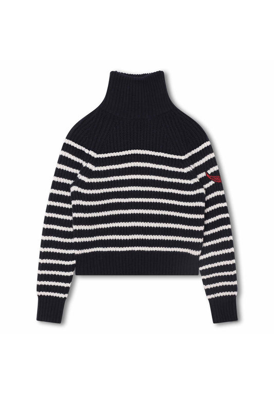 Zadig & Voltaire Sweater COL ROULE blue (Z2123J00O-K11) Kids