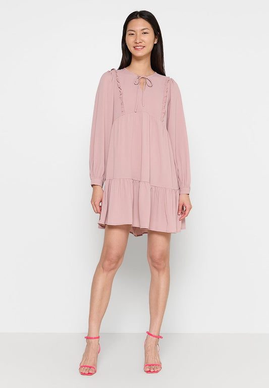 JDYTAMMIE L/S SHORT DRESS WVN LO Women