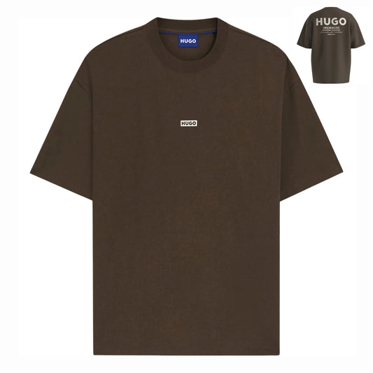 Hugo Nalono Shirt Dark Brown  (50509776-208) Men