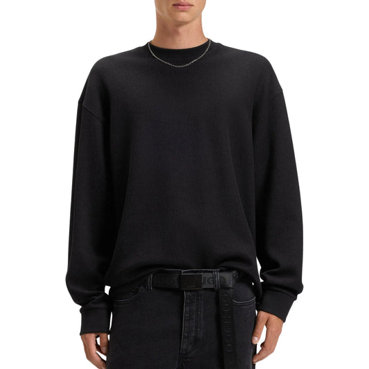 Hugo Nuwolo LS Shirt Black (50534454-001) Men