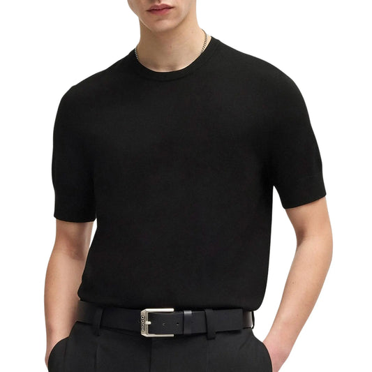 Hugo San Carl Shirt Black (50536693-001) Men