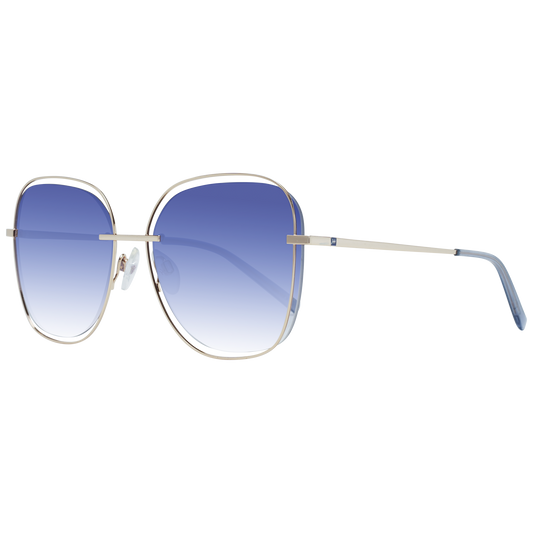 Ana Hickmann Round Sunglasses Gold (20240932) Women