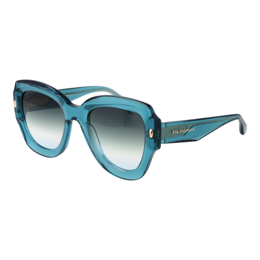Ana Hickmann Butterfly Sunglasses Blue (25000867) Women