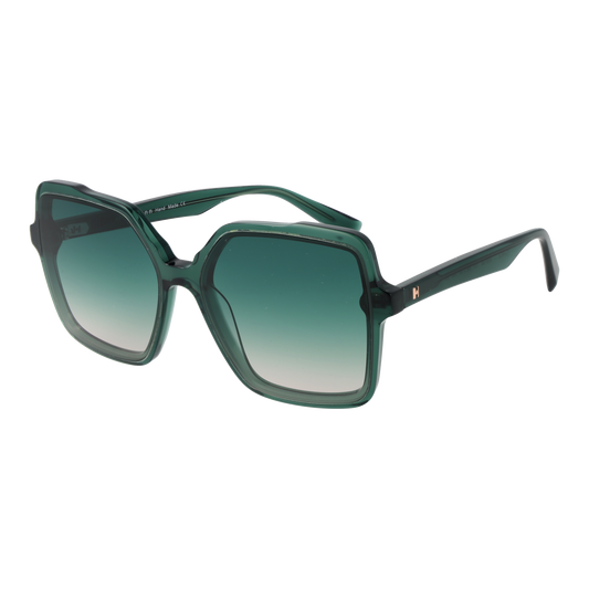 Ana Hickmann Square Sunglasses Green (25001493) Women