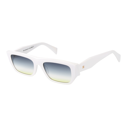 Ana Hickmann Rectangle Sunglasses White (25001513) Women