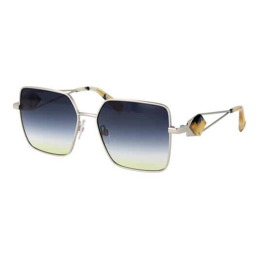Ana Hickmann Square Sunglasses Silver (26001137) Women