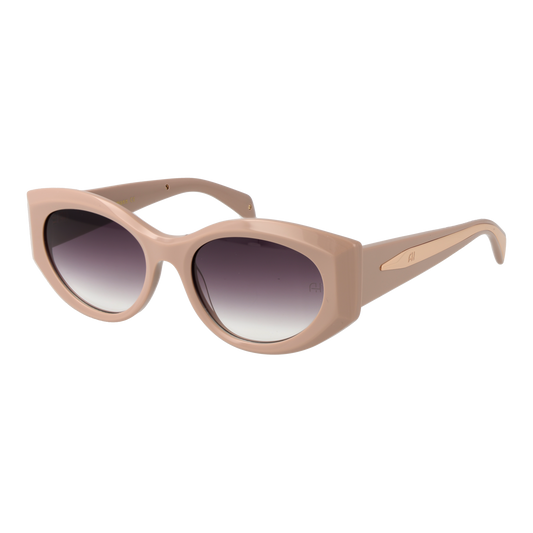 Ana Hickmann Oval Sunglasses Beige (26000804) Women