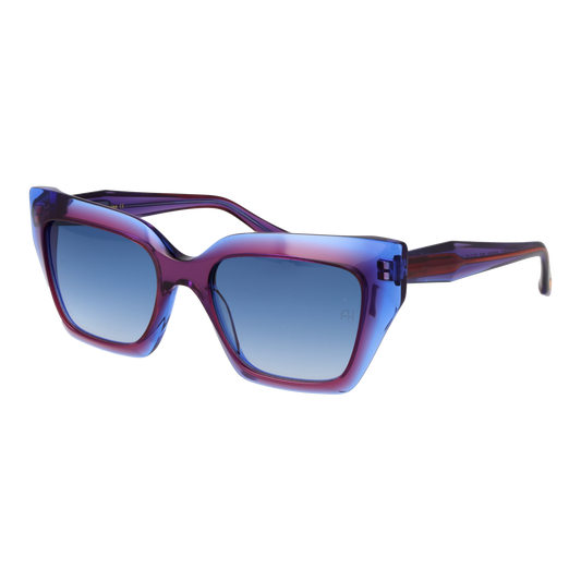 Ana Hickmann Cat Eye Sunglasses Blue (26000816) Women