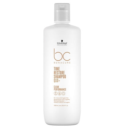 Schwarzkopf Professional Bc Bonacure Time Restore Shampoo Gentle Cleansing Shampoo For Mature Hair 1L