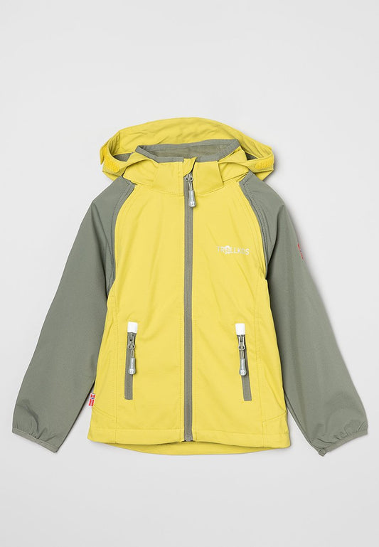 Trollkids Rondane Zip Off Jacket XT yellow (ZZO2JJY30-T00) Kids