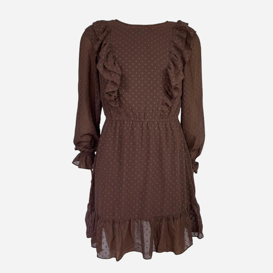 Sinsay Dress (3300F-89X_BROWN) Women