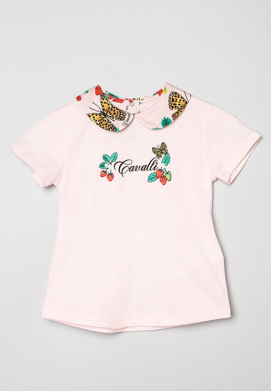 Roberto Cavalli Junior BabyG shirt pink (ZZO1Y6M81-J00) Kids
