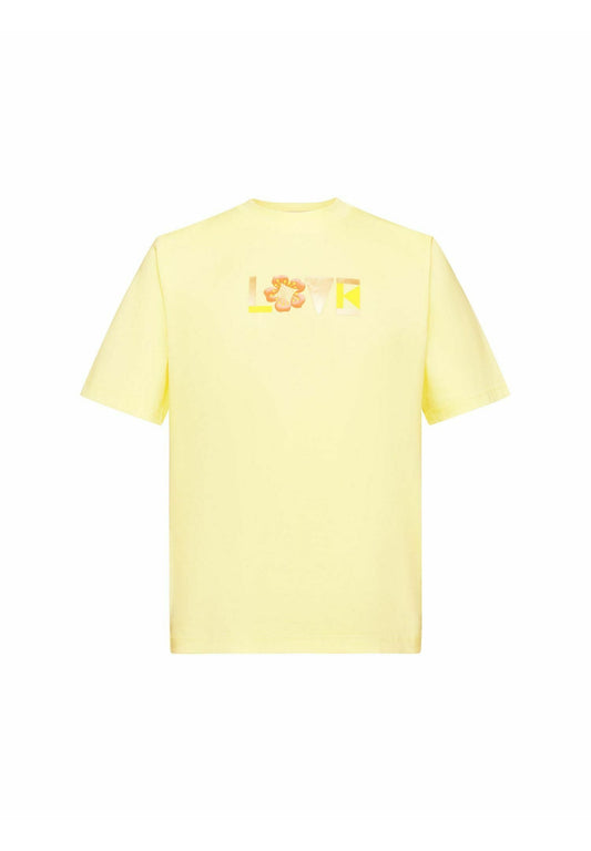 Unisex-T-Shirt aus Pima-Baumwolle mit Print Men