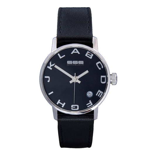 666Barcelona Quartz Watch Silver (666-272) Unisex