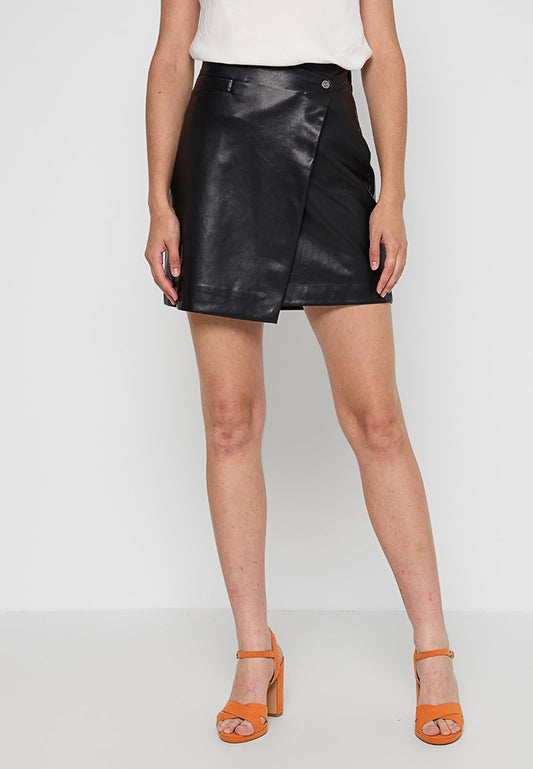 DKNY WOMEN'S PU SKIRT (ZZO2UWA31-Q00) Women