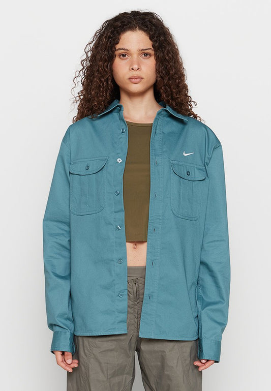 Nike Sportswear U NK SB TANGLIN LS WVN BTTNUP Blue (ZZO20MD24-O00) Unisex