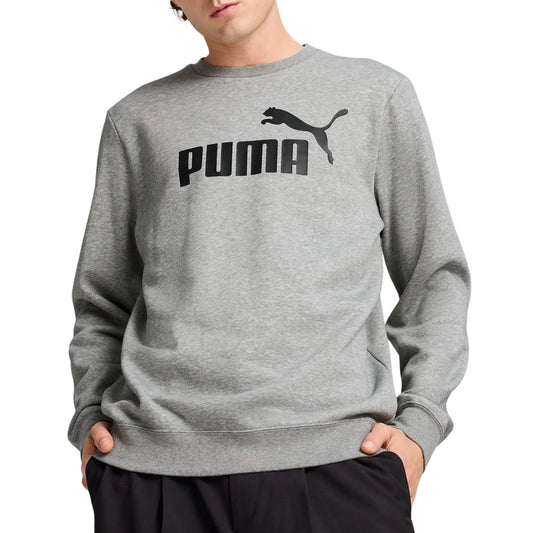 Puma Essentials No. 1 Logo Fleece Crew Sweater (682558-03) Men
