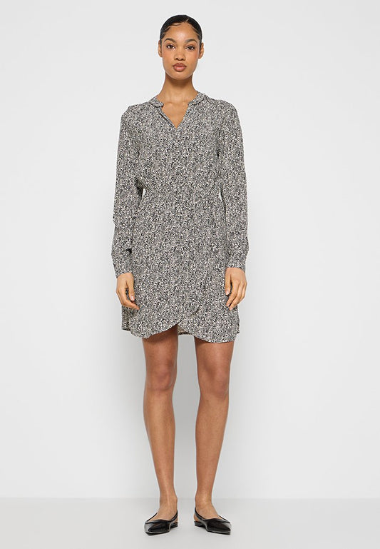 MINI DRESS WITH ELASTICATED WAIST Women