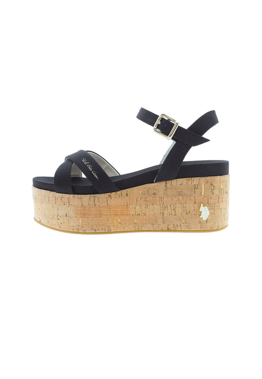 U.S. Polo Assn. Sandals Black (US211A04S-Q11) Women