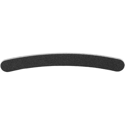 Mimo Black Banana Shaped Nail File with 100/180 Grit