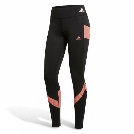 Adidas Performance Mesh Panel Leggings, Women