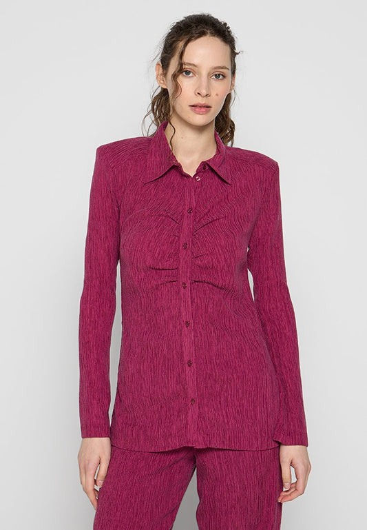 Candice plissé shirt Women