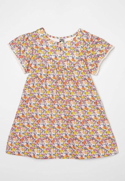 Bonton Robe F MC Print Liberty blue (ZZO1VPAAC-K00) Kids