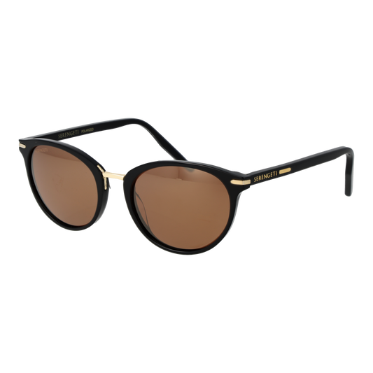 Serengeti Round Sunglasses Black (20231255) Women