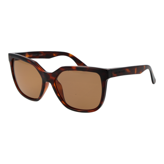 Serengeti Square Sunglasses Brown (25004254) Women